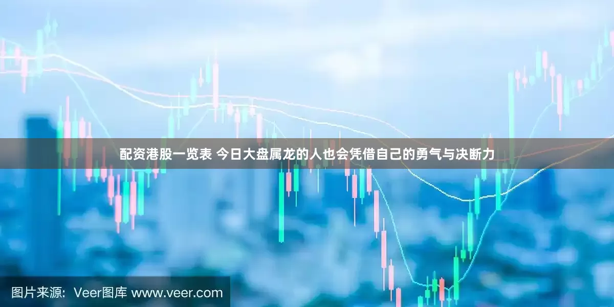 配资港股一览表 今日大盘属龙的人也会凭借自己的勇气与决断力